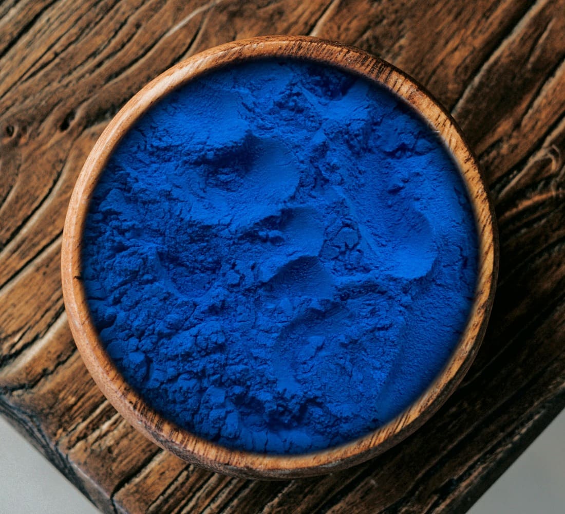 Spirulina blau, blaue Lebensmittelfarbe, Blue Food, schonend hergestellt